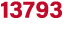 13793