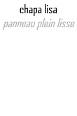 chapa lisa panneau plein lisse